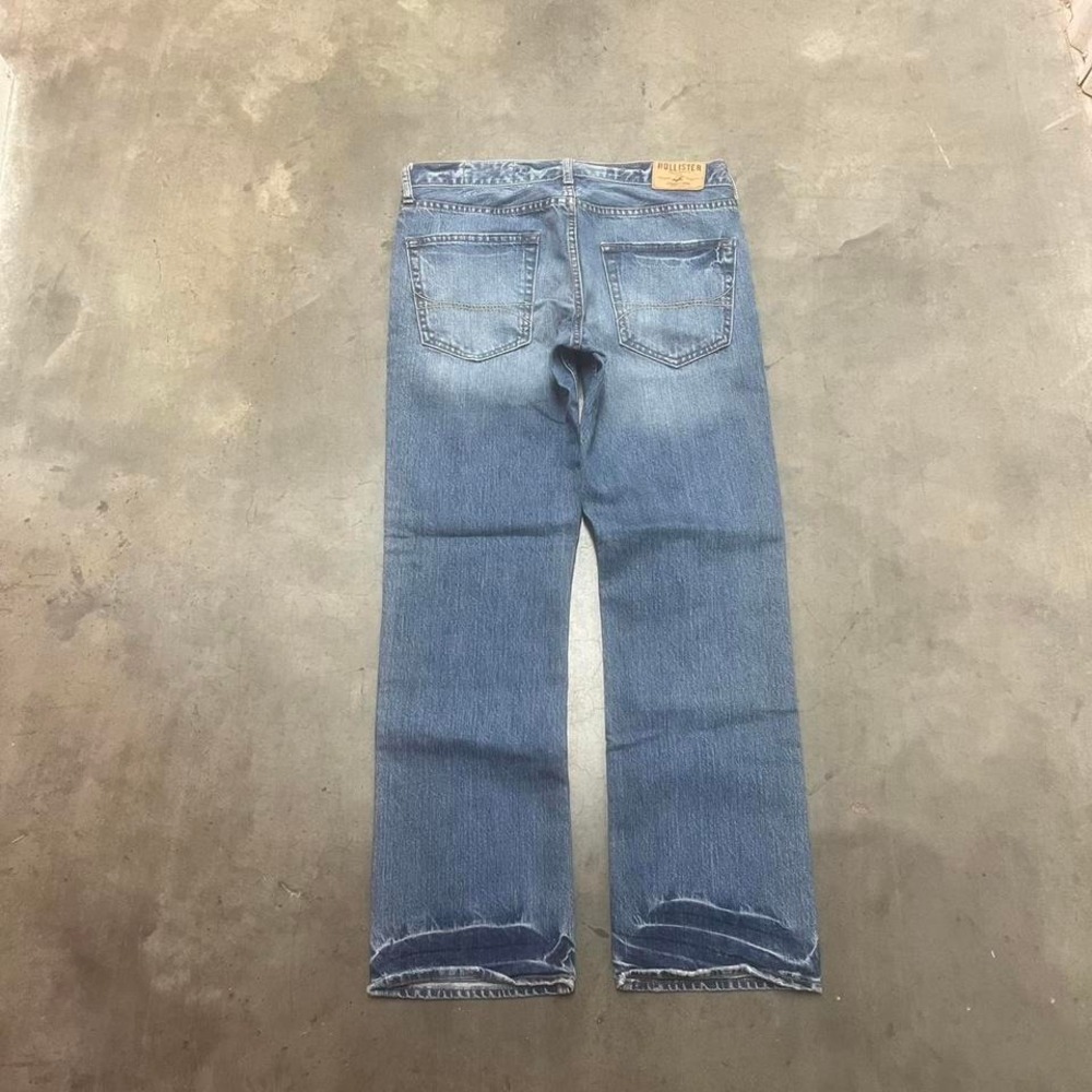 Y2K hollister men's blue balboa classic straight jeans‎ skater grunge 33
